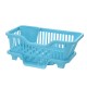 High Quality New Design Dinnerware Organizer Collapsible Dish Drying Rack, Household Easy Storage Collapsible Dish Drainer