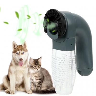 Electric Cordless Vacuum Dog Hair Remover Cat Shedding Cleaner Pet Fur Removal Comb Brush Roller